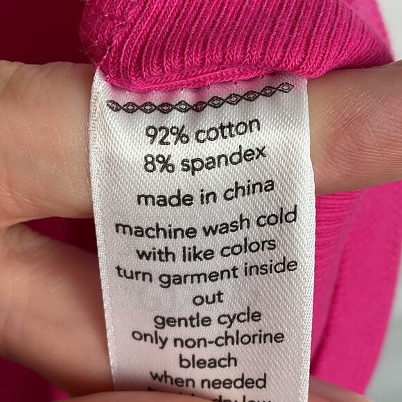 Paradise Shores Basic Ribbed Beach Sides Tank Pink Large NWT - Picture 8 of 11